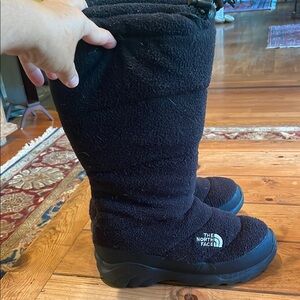 The North Face Black Fleece Boots